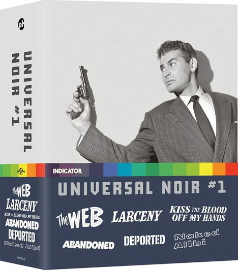 Universal Noir #1 (1947-1954) (Limited Edition) (Blu-ray) (UK Import), 6 Blu-ray Discs