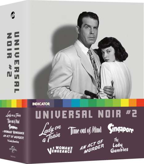 Universal Noir #2 (1945-1949) (Limited Edition) (Blu-ray) (UK Import), 6 Blu-ray Discs