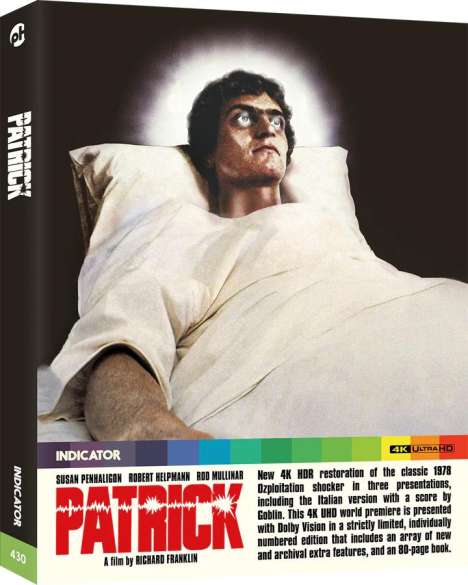 Patrick (Limited Edition) (Ultra HD Blu-ray) (UK Import), Ultra HD Blu-ray