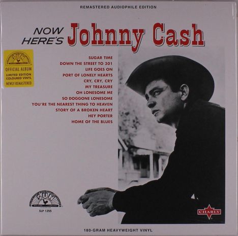 Johnny Cash: Now Here's Johnny Cash (remastered) (180g) (Limited Edition) (Colored Vinyl) (Mono), LP