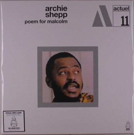 Archie Shepp (geb. 1937): Poem For Malcolm, LP