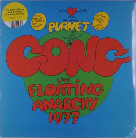 Planet Gong: Live Floating Anarchy 1977 (remastered), LP