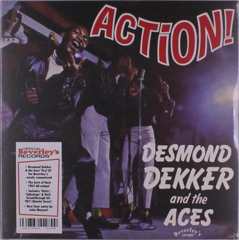 Desmond Dekker: Action (remastered), LP