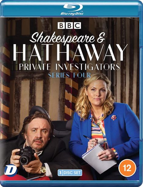 Shakespeare &amp; Hathaway Season 4 (Blu-ray) (UK Import), 3 Blu-ray Discs