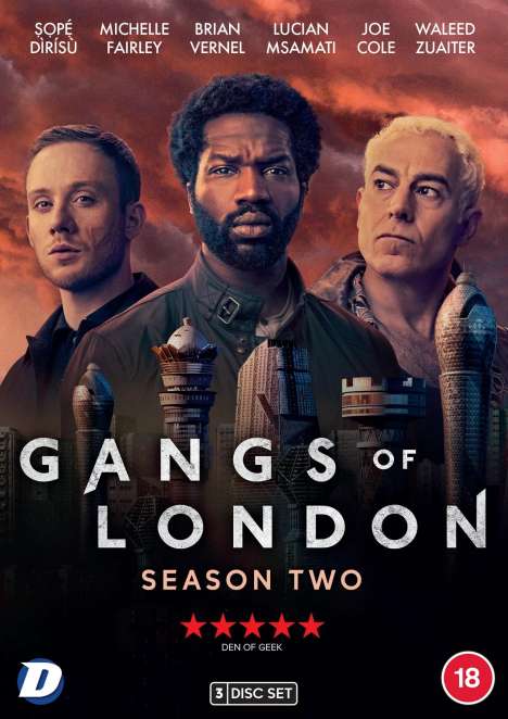Gangs Of London Season 2 (UK Import), 3 DVDs