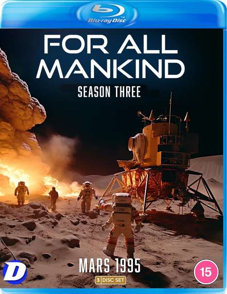 For All Mankind Season 3 (2022) (Blu-ray) (UK Import), 3 Blu-ray Discs