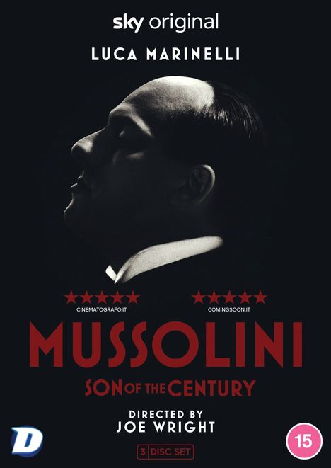 Mussolini: Son Of The Century (2024) (UK Import), 3 DVDs