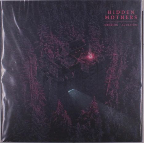 Hidden Mothers: Erosion / Avulsion (Magenta/Black Marble Vinyl), LP