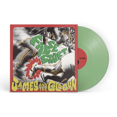 James and the Cold Gun: False Start (Green Vinyl), Single 12"