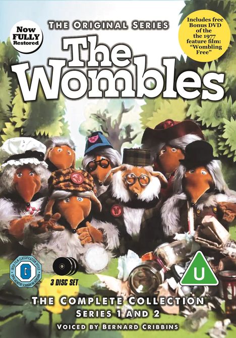 The Wombles: The Complete Series (UK Import), 3 DVDs