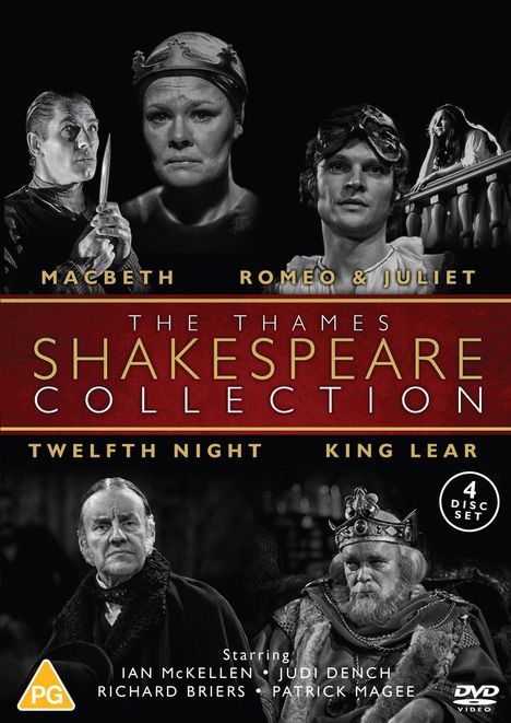 The Thames Shakespeare Collection (UK Import), 4 DVDs