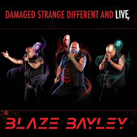 Blaze Bayley: Damaged Strange Different And Live, LP