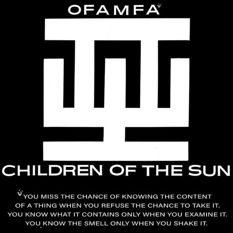 Children Of The Sun: Ofamfa, CD