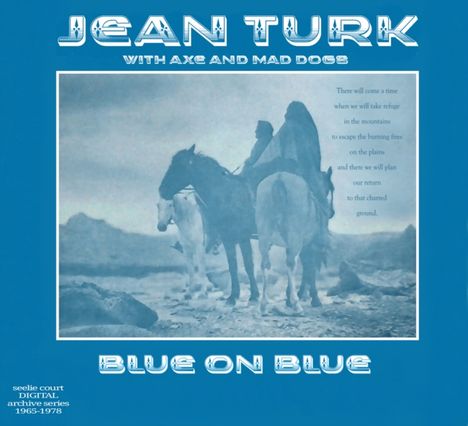 Jean Turk: Blue On Blue, CD