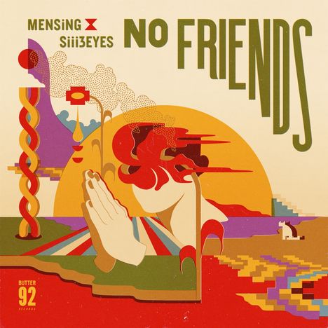 Mensing x Siii3eyes: No Friends, LP