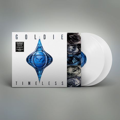 Goldie: Timeless (30 Year Anniversary Edition) (2LP white), 2 LPs