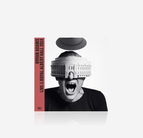 Bryan Adams: Live At The Royal Albert Hall 2024, 4 LPs, 1 Blu-ray Disc und 1 Buch