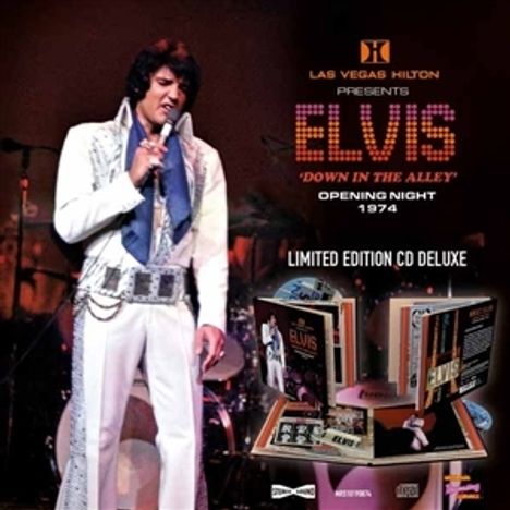 Elvis Presley: Las Vegas: "Down In The Alley" Opening Night 1974, CD