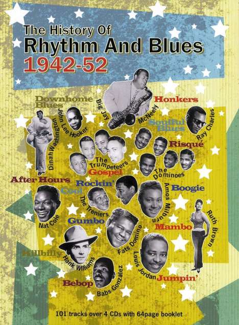 The History Of Rhythm &amp; Blues Vol.2, 4 CDs