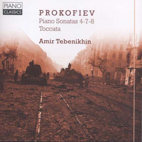 Serge Prokofieff (1891-1953): Klaviersonaten Nr.4,7,8, CD