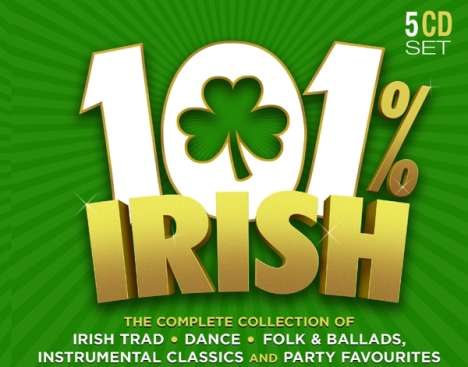 101 Percent Irish, 5 CDs