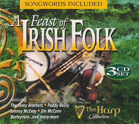Various Artists: A Feast Of Irish Folk, 3 CDs