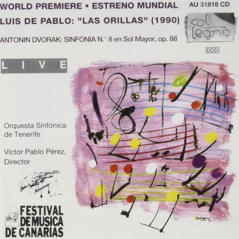 Luis de Pablo (geb. 1930): Las Orillas, CD