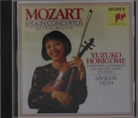 Wolfgang Amadeus Mozart (1756-1791): Violinkonzerte Nr.3 &amp; 4, CD