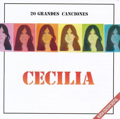 Cecilia (Evangelina Sobredo Galanes) (1948-1976): 20 Grandes Canciones, CD