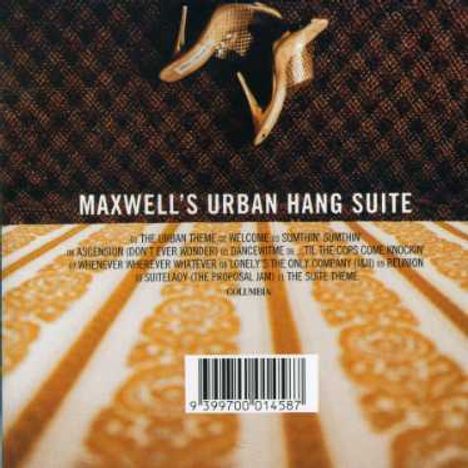 Maxwell: Maxwell's Urban Hang Suite, CD