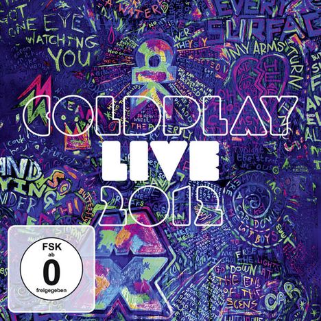 Coldplay: Live 2012 (Explicit), 1 CD und 1 DVD