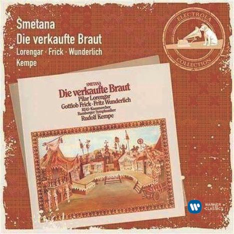 Bedrich Smetana (1824-1884): Die verkaufte Braut (in dt.Spr.), 2 CDs