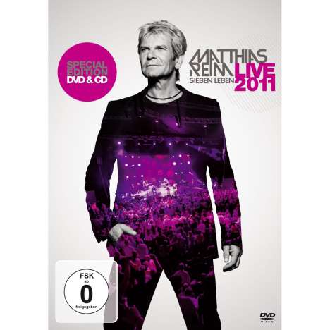 Matthias Reim: Sieben Leben: Live 2011 (Special Edition DVD + CD), DVD