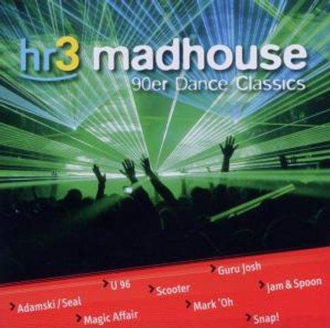 HR3 Madhouse: 90er Dance Classics, 2 CDs