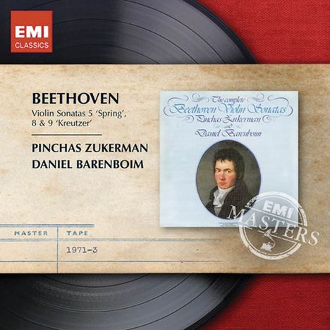 Ludwig van Beethoven (1770-1827): Violinsonaten Nr.5,8,9, CD