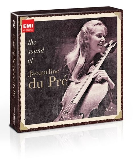 The Sound of Jacqueline du Pre, 4 CDs