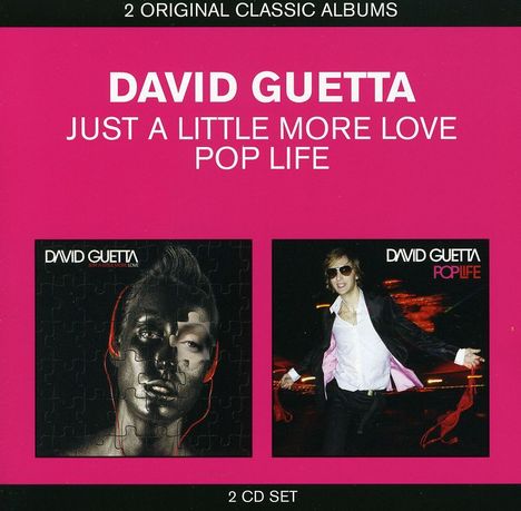 David Guetta: 2 Original Classic Albums (Just A Little More Love/Pop Life), 2 CDs
