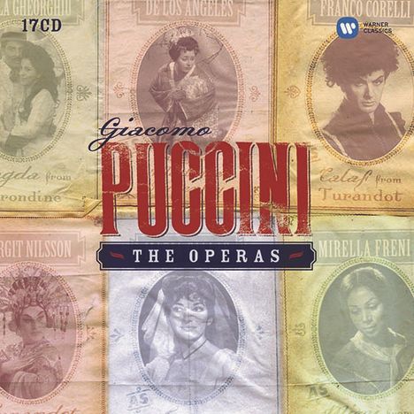 Giacomo Puccini (1858-1924): Puccini - The Operas (EMI-Recordings), 17 CDs