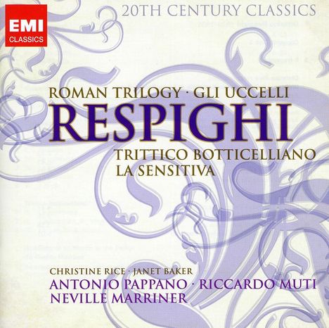 Ottorino Respighi (1879-1936): Pini di Roma, 2 CDs