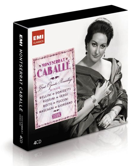 Montserrat Caballe - Great Operatic Recordings (Icon Series), 4 CDs
