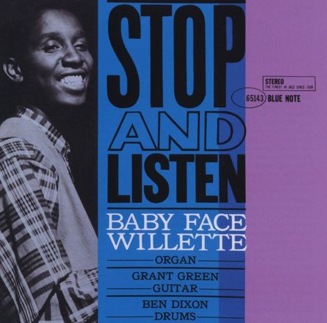 Baby Face Willette (1933-1971): Stop &amp; Listen, CD