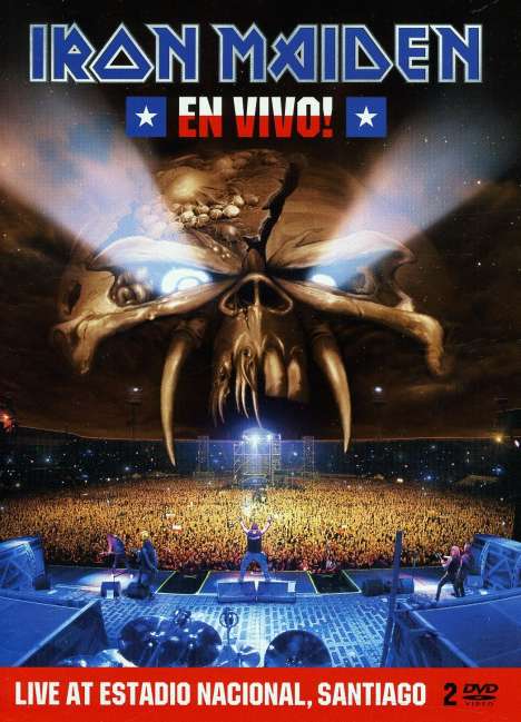 Iron Maiden: En Vivo! Live In Santiago De Chile 2011 (Limited Steelbook Edition), 2 DVDs