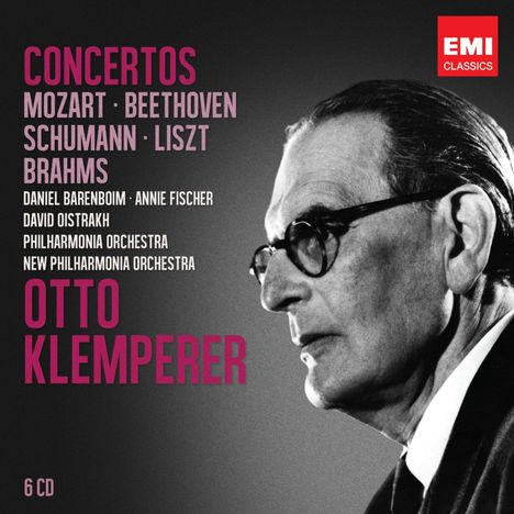 Otto Klemperer - Concertos, 6 CDs