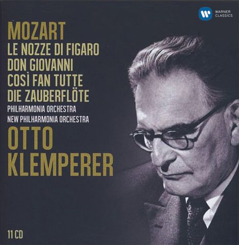 Otto Klemperer dirigiert Mozart-Opern, 11 CDs