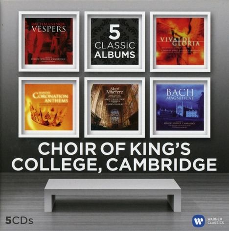 King's College Choir - 5 Classic Albums, 5 CDs