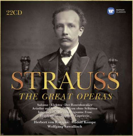 Richard Strauss (1864-1949): Die großen Opern, 22 CDs