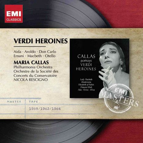 Maria Callas - Verdi Heroines, CD
