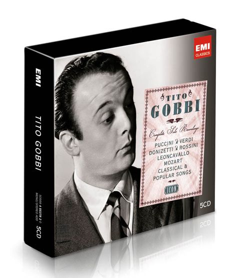 Tito Gobbi - Complete Solo Recordings (Icon Series), 5 CDs