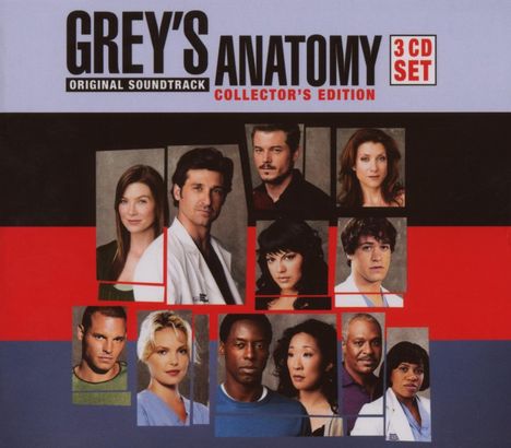 Filmmusik: Grey's Anatomy - Collector's Edition, 3 CDs