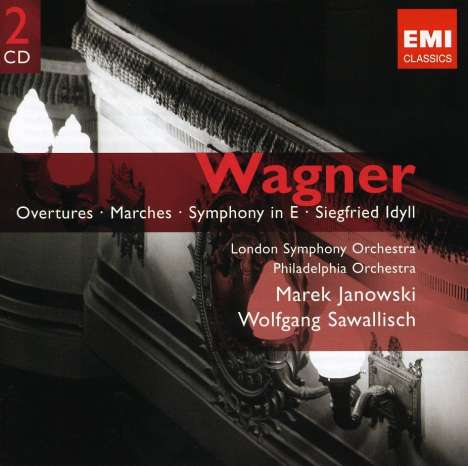 Richard Wagner (1813-1883): Symphonie E-dur, 2 CDs